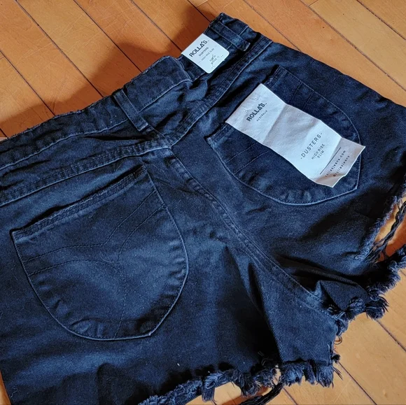 NEW Rolla's Black Shorts - Picture 5 of 6